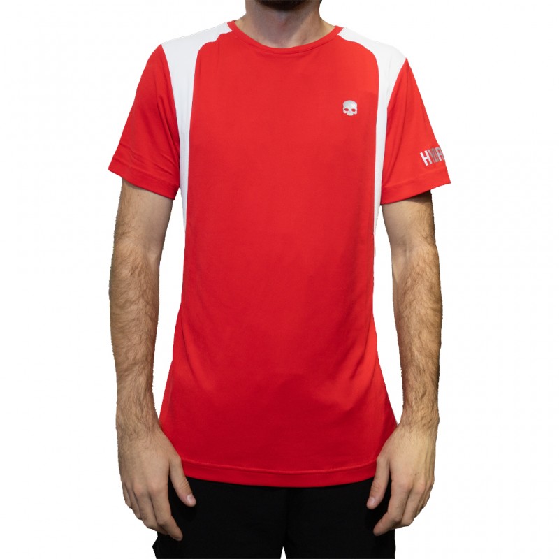 T-shirt Hydrogen Inlay Tech rouge blanc T-shirt Hydrogen Inlay Tech rouge blanc
