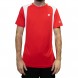 T-shirt Hydrogen Inlay Tech rouge blanc