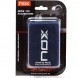 Poignets Nox bleues logo blanc