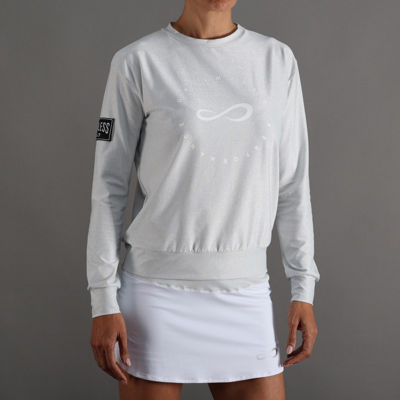 Sweatshirt Endless Inner Tech Silver