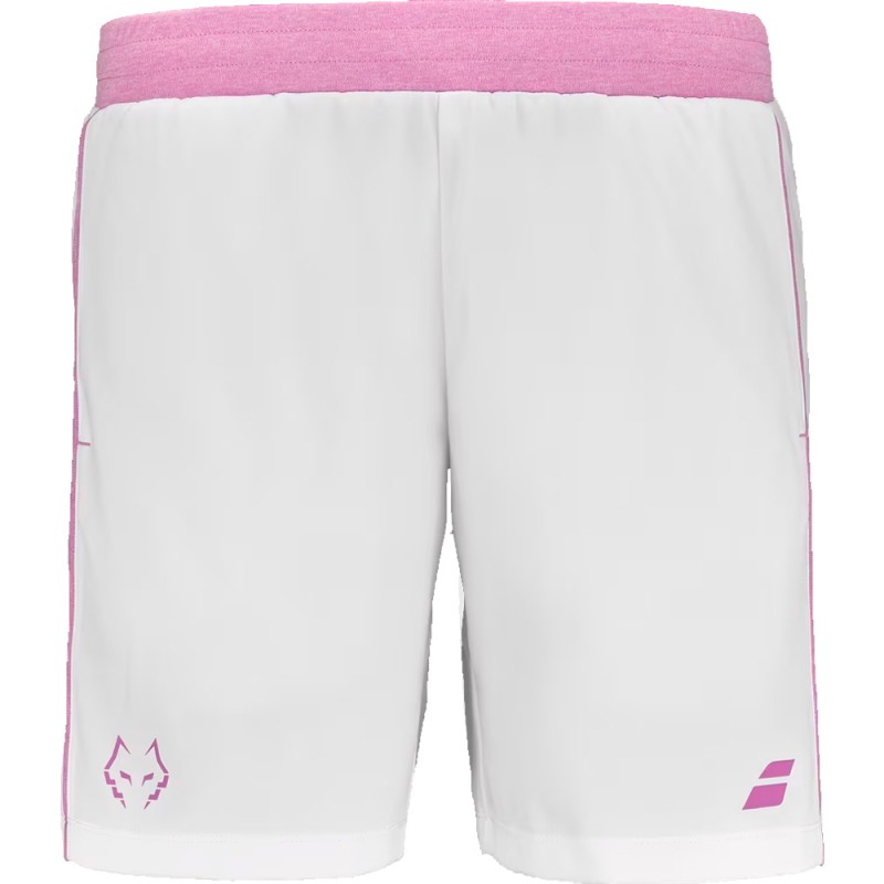 Pantaloncini Babolat Lebrón Blanc Pantaloncini Babolat Lebrón Blanc