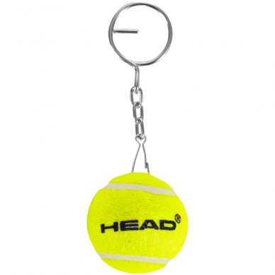 Porte-clés Head Mini Balle jaune