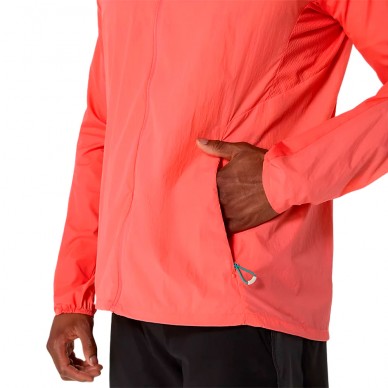 Veste Asics Road Packable corail