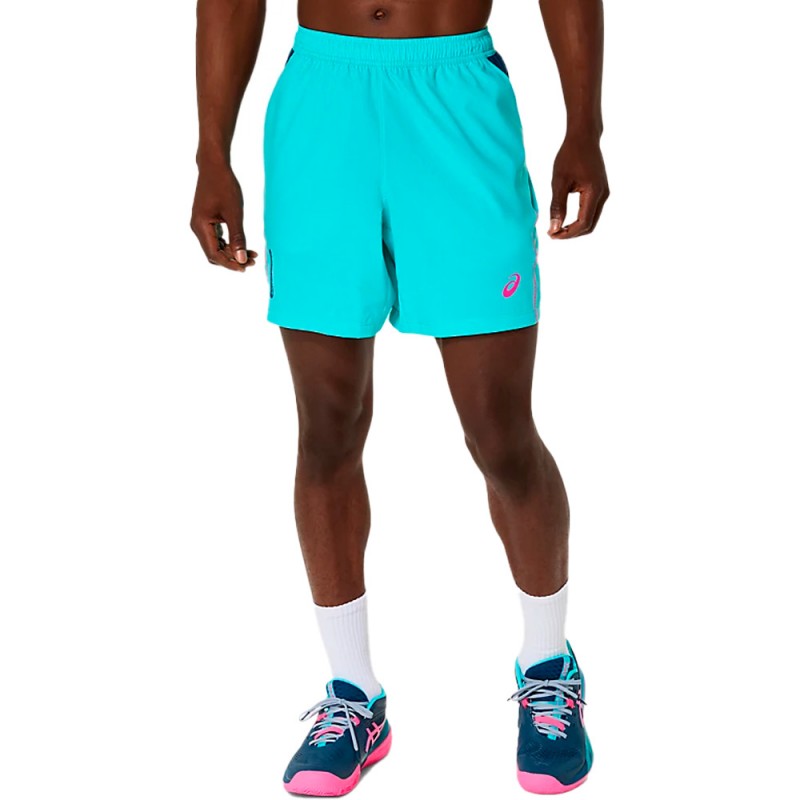 Short Asics Padel Court 7IN bleu turquoise Short Asics Padel Court 7IN bleu turquoise