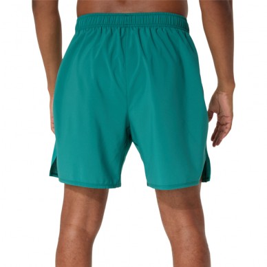 Short Asics Core 7IN vert foncé