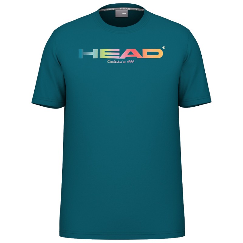 T-shirt Head Rainbow vert sarcelle T-shirt Head Rainbow vert sarcelle