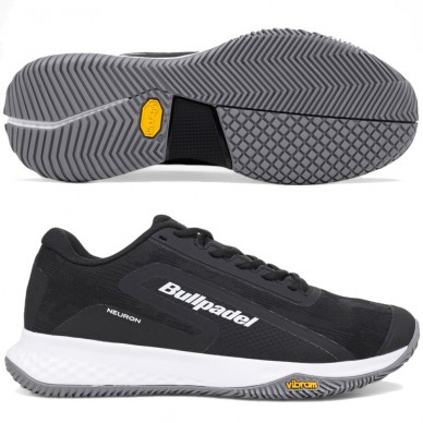 Chaussures Bullpadel Neuron Vibram 25V black 2025