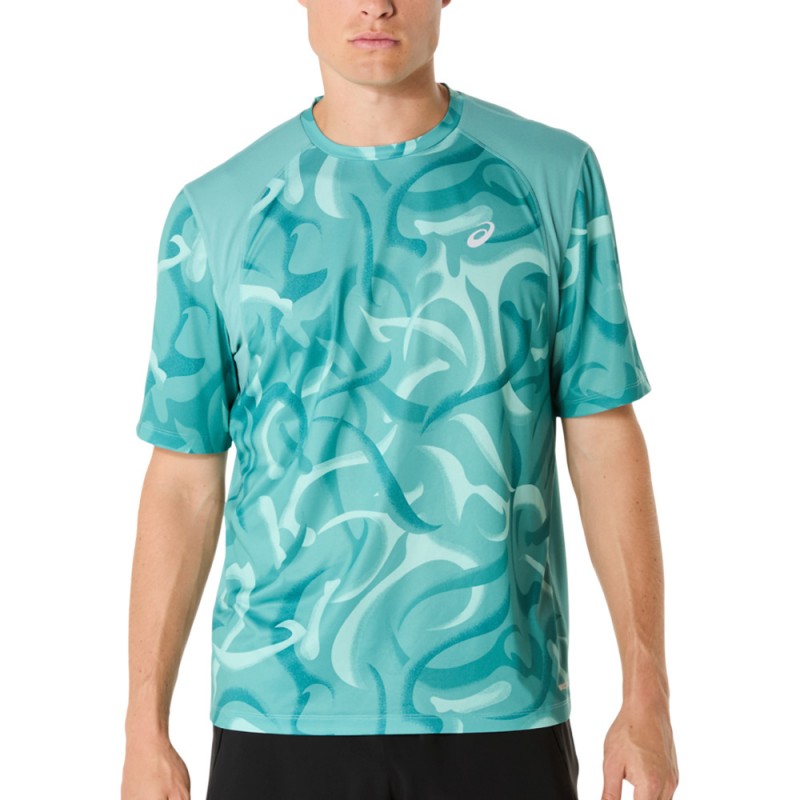T-shirt Asics Road Lite Show SS Top vert T-shirt Asics Road Lite Show SS Top vert