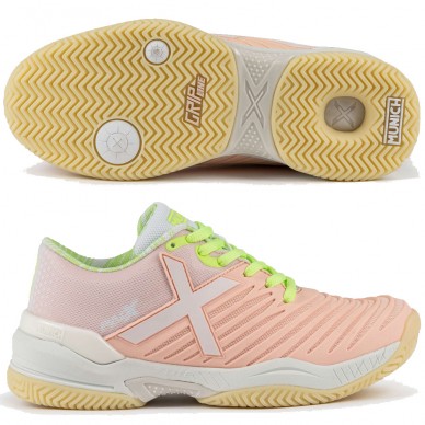 Chaussures Munich PADX 53 Padel pink 2025