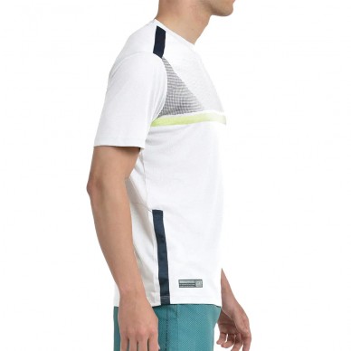 T-shirt Bullpadel Bilao blanc