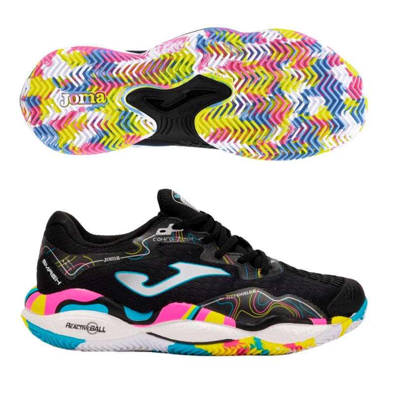 Chaussures Joma Smash Men 2591 black multicolor 2025 Chaussures Joma Smash Men 2591 black multicolor 2025