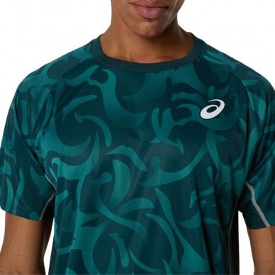T-shirt Asics Game SS Top vert