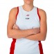 T-shirt Lok Elk A1Padel blanc rouge