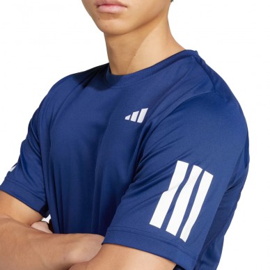 T-shirt Adidas Club 3STR bleu marine