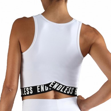 T-shirt Endless Chill blanche