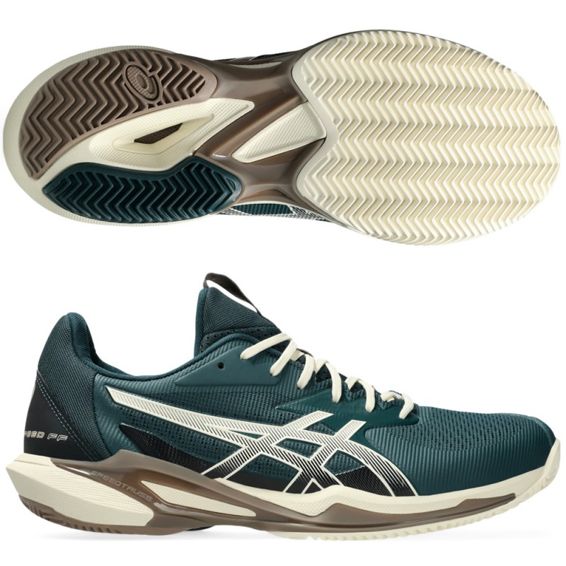 Chaussures Asics Solution Speed FF 3 Clay saxon green birch 2025 Chaussures Asics Solution Speed FF 3 Clay saxon green birch 2025