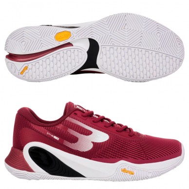 Chaussures Bullpadel Vertex Vibram 25I maroon 2025