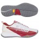 Chaussures Bullpadel X-Plo Vibram 25I maroon white 2025