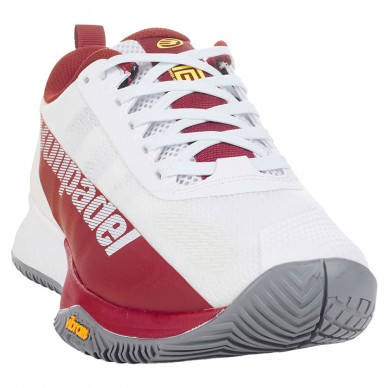 Chaussures Bullpadel X-Plo Vibram 25I maroon white 2025