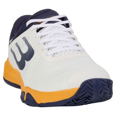 Chaussures Bullpadel Hybrid Fly 25I white orange 2025