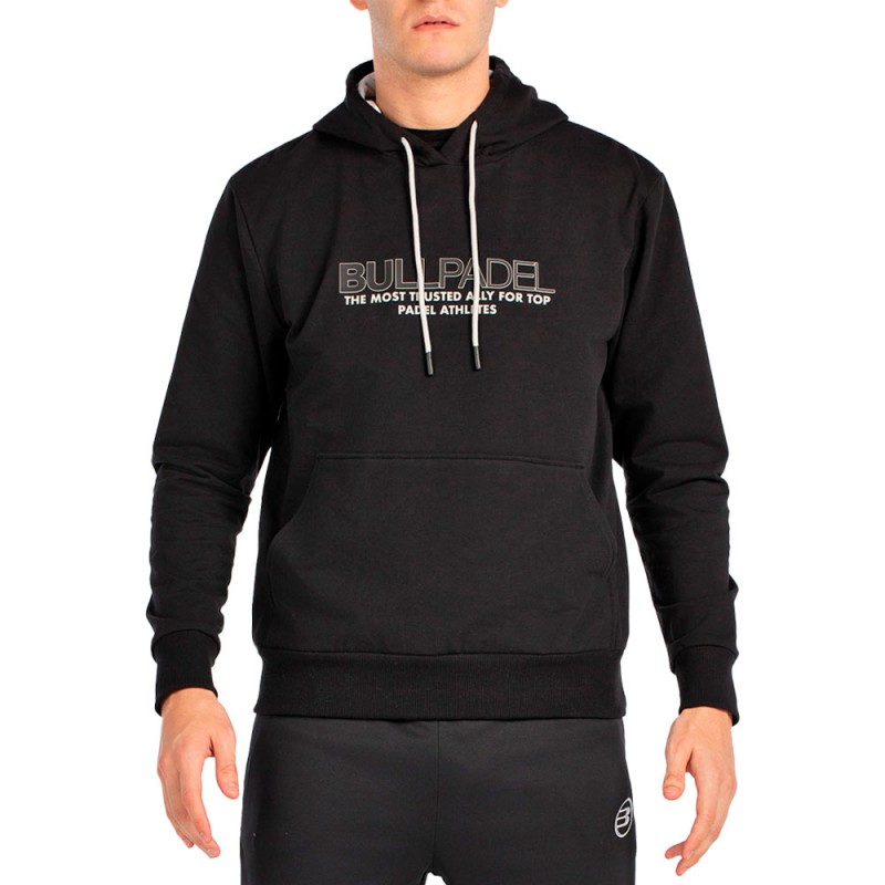 Sweatshirt Bullpadel Boyen noire