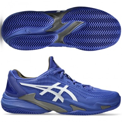 Chaussures Asics Court FF 3 Clay dark cobalt white 2025