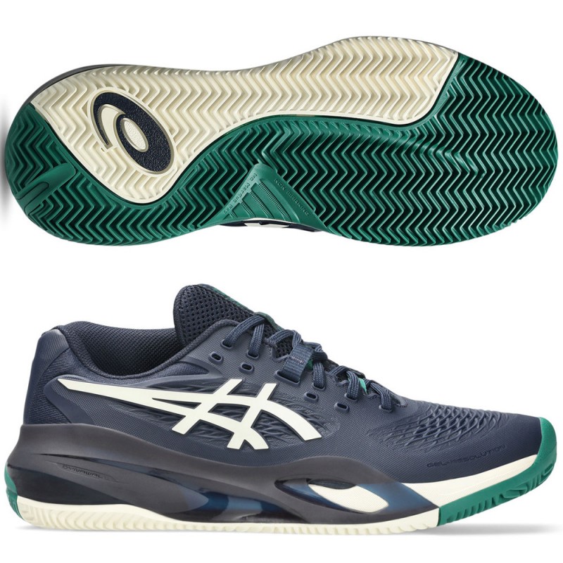 Chaussures Asics Gel Resolution X Clay midnight cream 2025 Chaussures Asics Gel Resolution X Clay midnight cream 2025