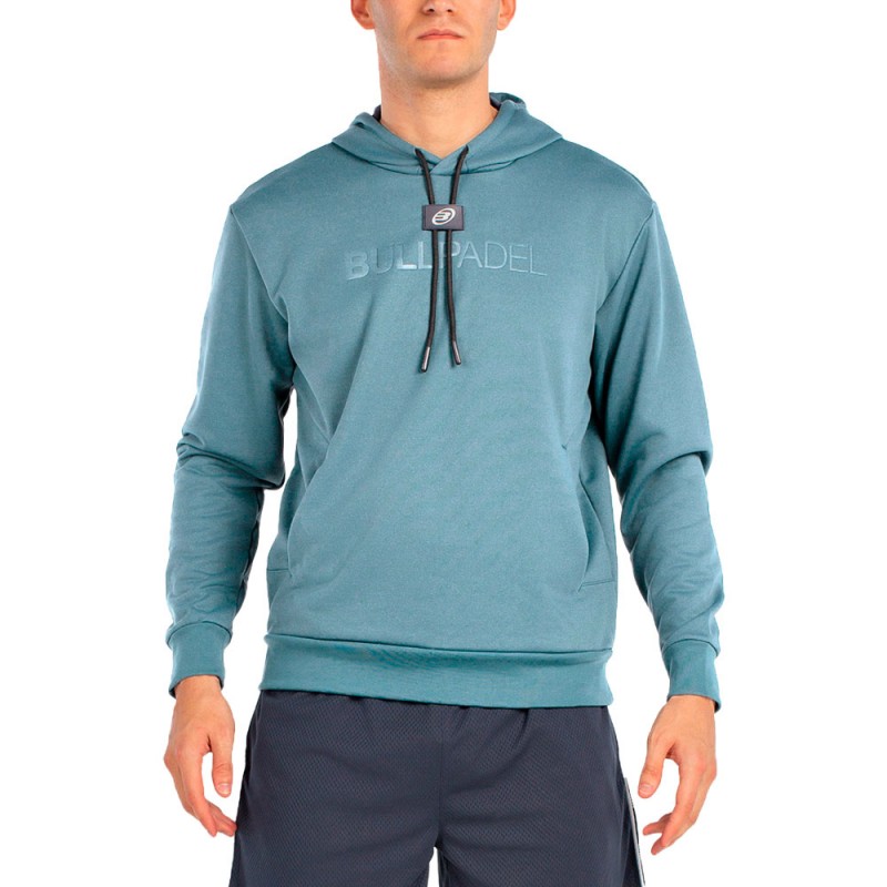 Sweatshirt Bullpadel Binee vert bleuté