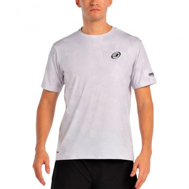 T-shirt Bullpadel Macondo blanche
