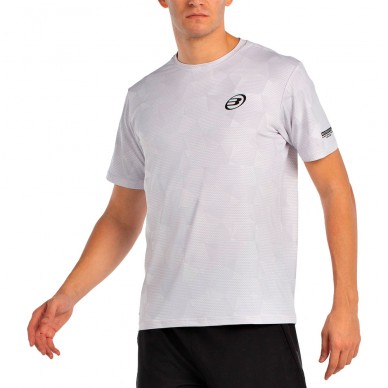 T-shirt Bullpadel Macondo blanche