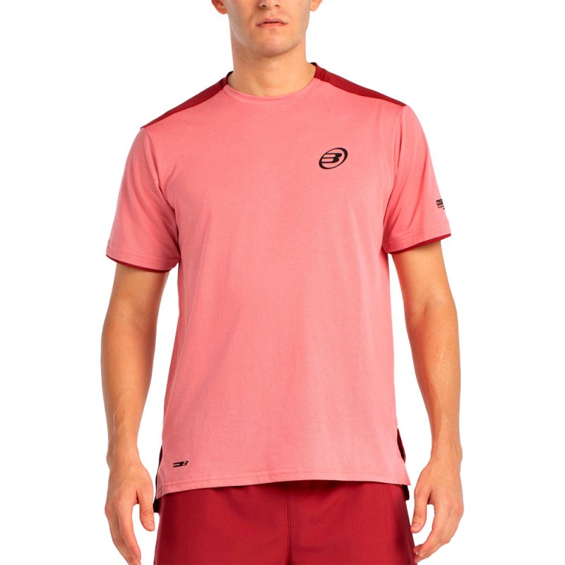 T-shirt Bullpadel Marsic hibisco melange