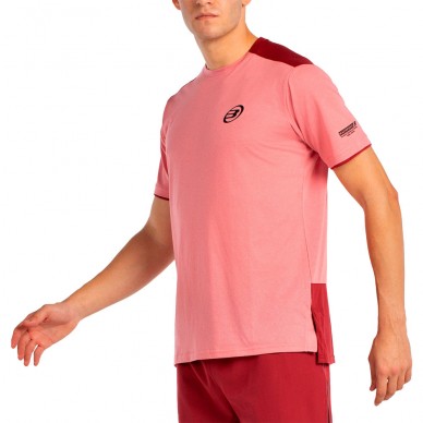 T-shirt Bullpadel Marsic hibisco melange