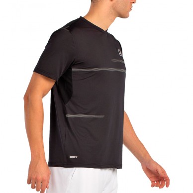 T-shirt Bullpadel Montuno noire