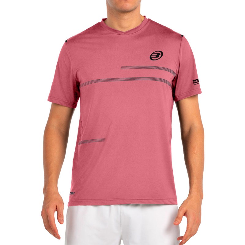 T-shirt Bullpadel Montuno hibiscus