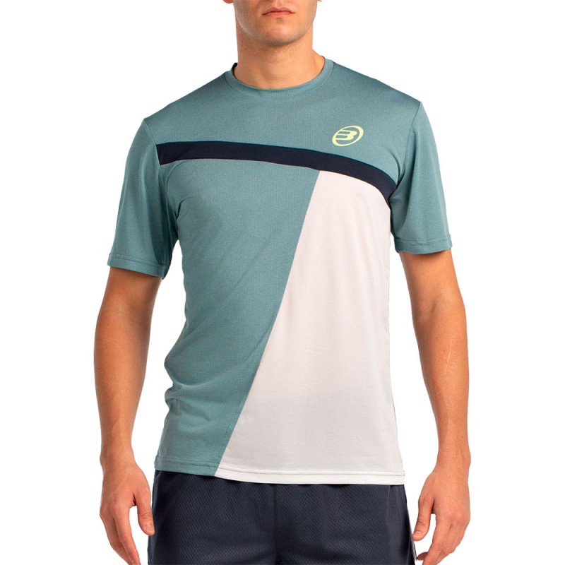 T-shirt Bullpadel Llega vert azur vigore