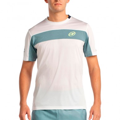 T-shirt Bullpadel Libio blanche