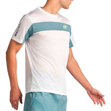 T-shirt Bullpadel Libio blanche