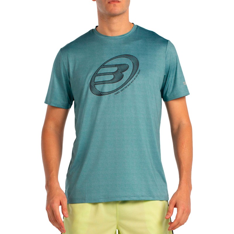 T-shirt Bullpadel Lande bleu-vert vigore