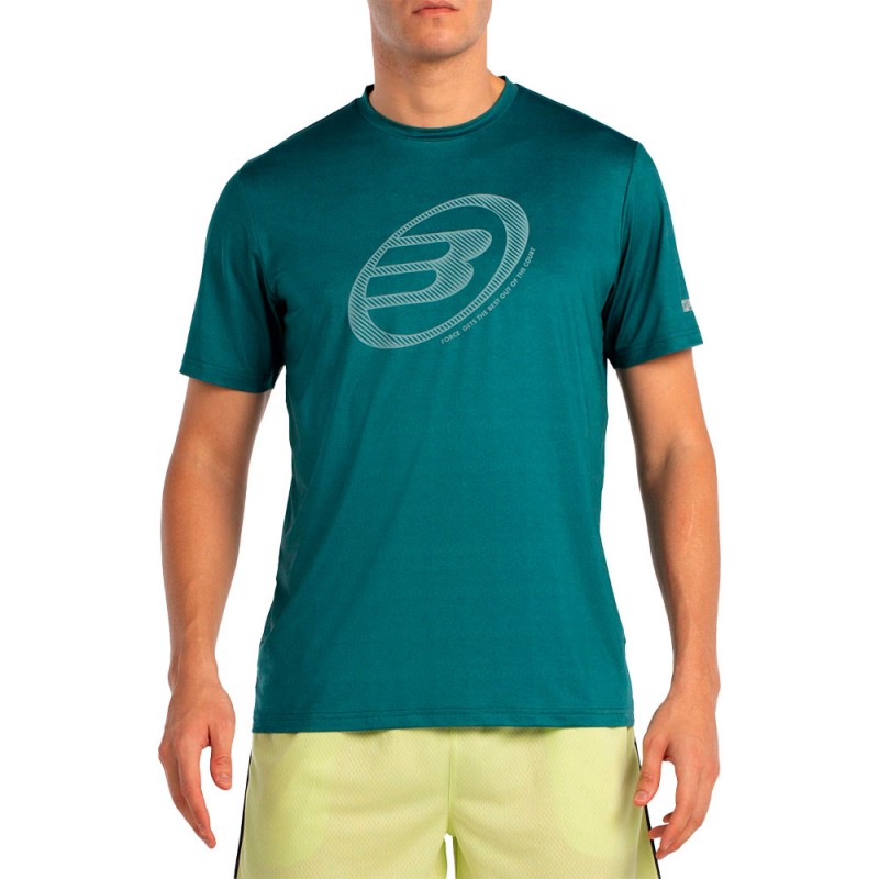 T-shirt Bullpadel Lande vert foncé vigore
