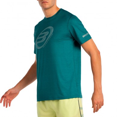 T-shirt Bullpadel Lande vert foncé vigore