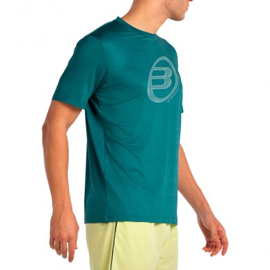 T-shirt Bullpadel Lande vert foncé vigore