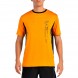 T-shirt Bullpadel Becerre orange bicolore