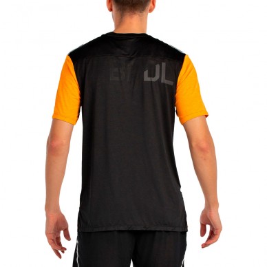 T-shirt Bullpadel Becerre orange bicolore