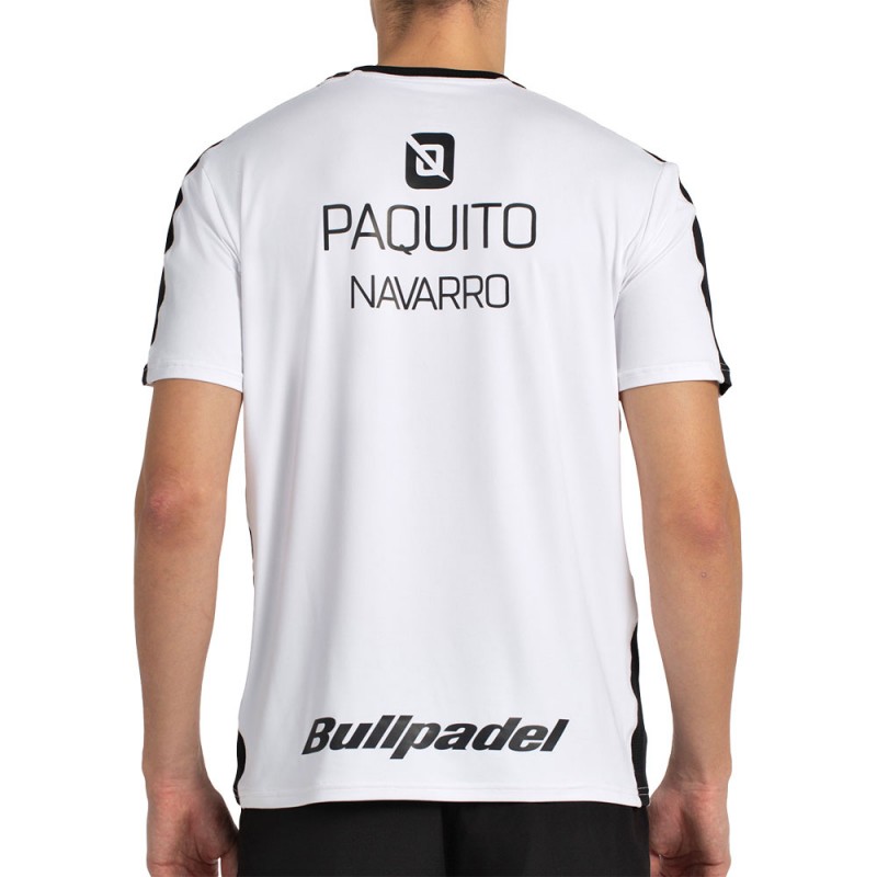 T-shirt Bullpadel Paquito 25I blanche