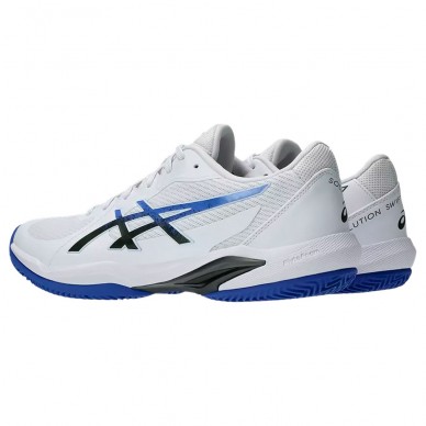 Chaussures Asics Solution Swift FF2 Clay blanc cobalt foncé 2025