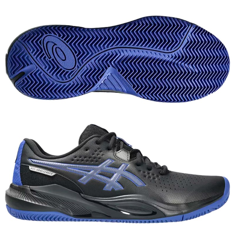 Chaussures Asics Gel Challenger 15 Clay black dark cobalt 2025