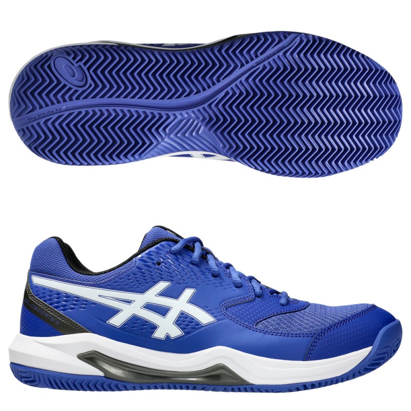 Chaussures Asics Gel Dedicate 8 Clay dark cobalt white 2025 Chaussures Asics Gel Dedicate 8 Clay dark cobalt white 2025