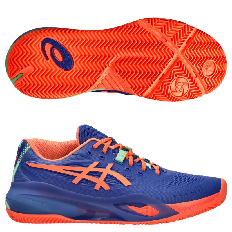 Chaussures Asics Gel Resolution X Padel dark cobalt vivid coral 2025 Chaussures Asics Gel Resolution X Padel dark cobalt vivid coral 2025
