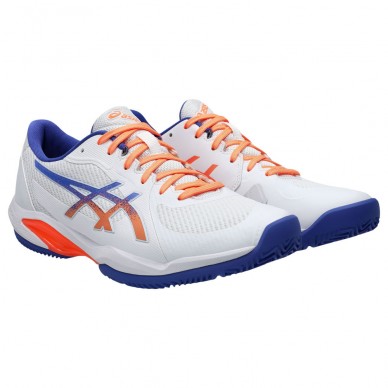 Chaussures Asics Solution Swift FF2 Padel white dark cobalt 2025