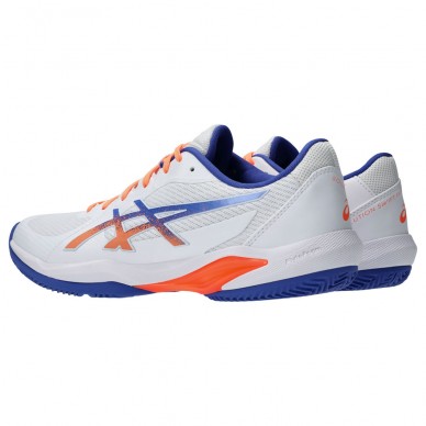 Chaussures Asics Solution Swift FF2 Padel white dark cobalt 2025